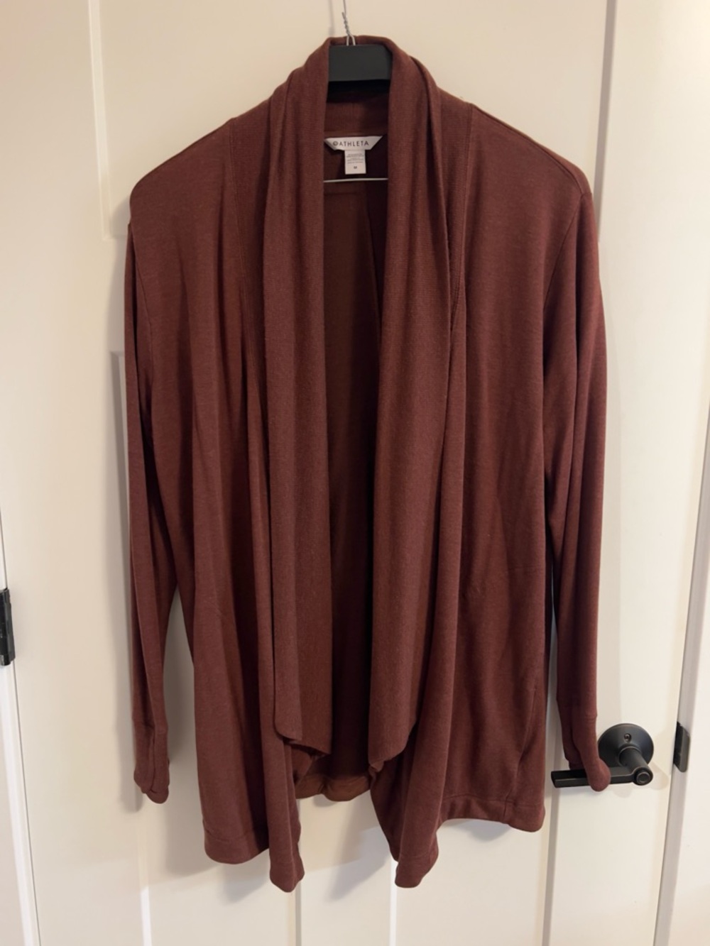 Athleta Open-Front Cardigan Sweater m